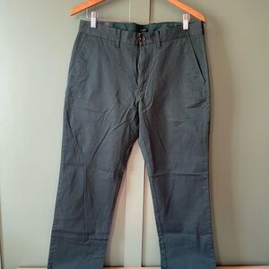 J. Crew Men's Forest Green Chinos